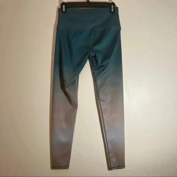 Noli green beige ombre full length  leggings - Picture 4 of 4